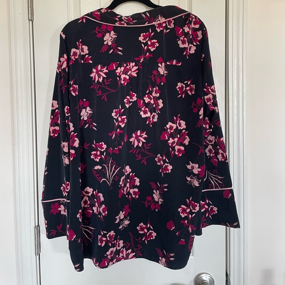 Alfani Pink Floral Long Sleeve Button Down Size XXL - Picture 4 of 7